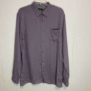 Vince Size XL Button Down Long Sleeve Shirt